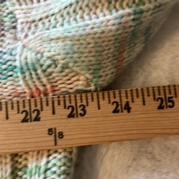 New! American Eagle AE Whoa So Soft Cable Knit Sweater Cozy & Colorful Size M - Picture 14 of 16